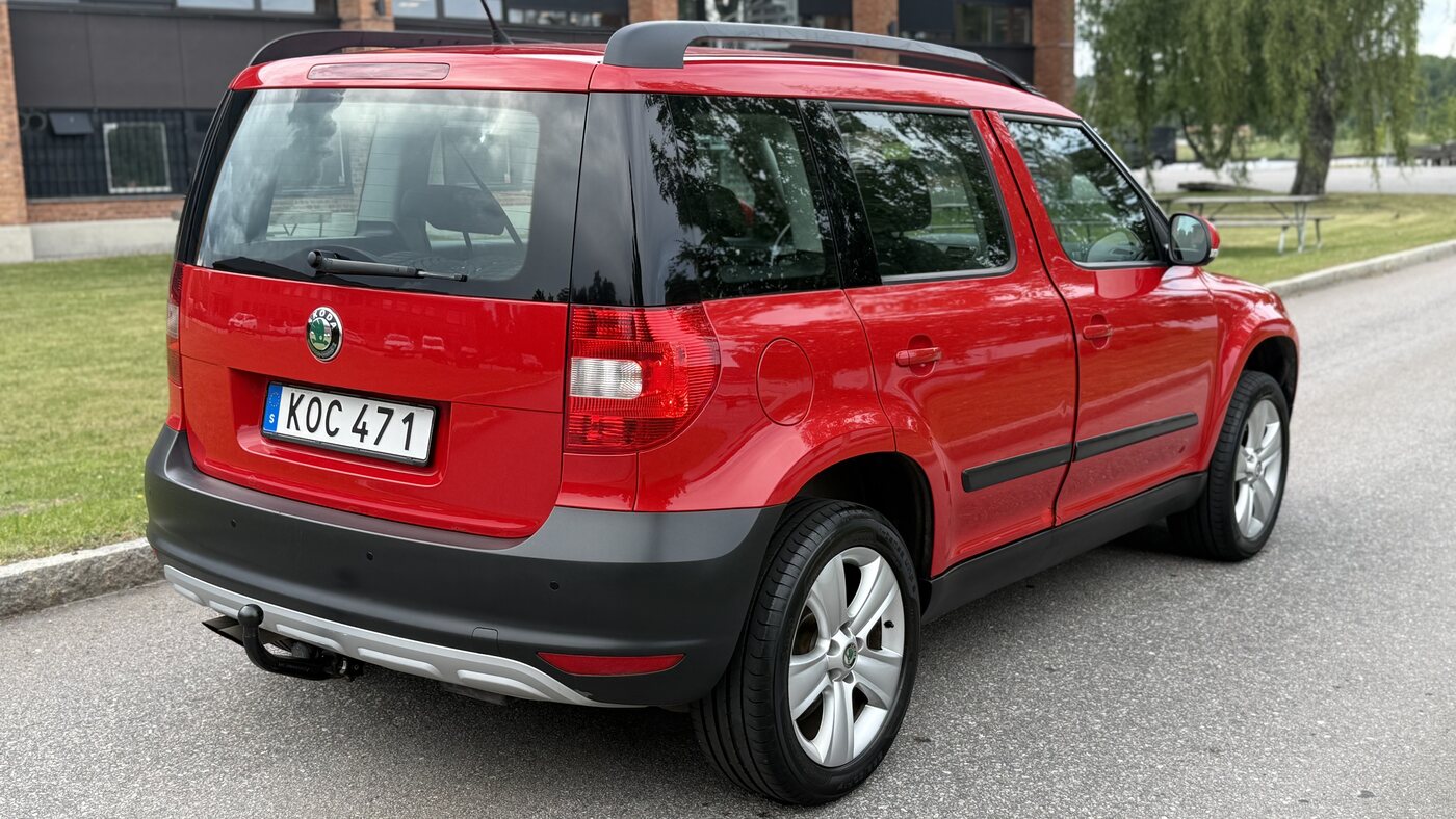 Efter polering, Skoda Yeti