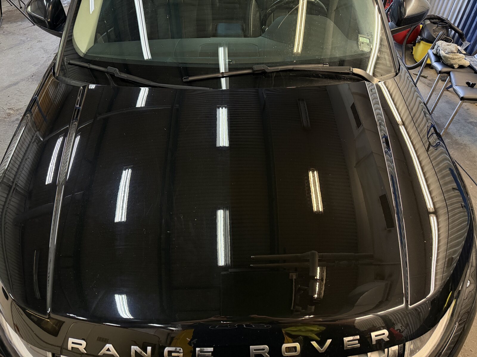 Range Rover Evoque, sidospegel