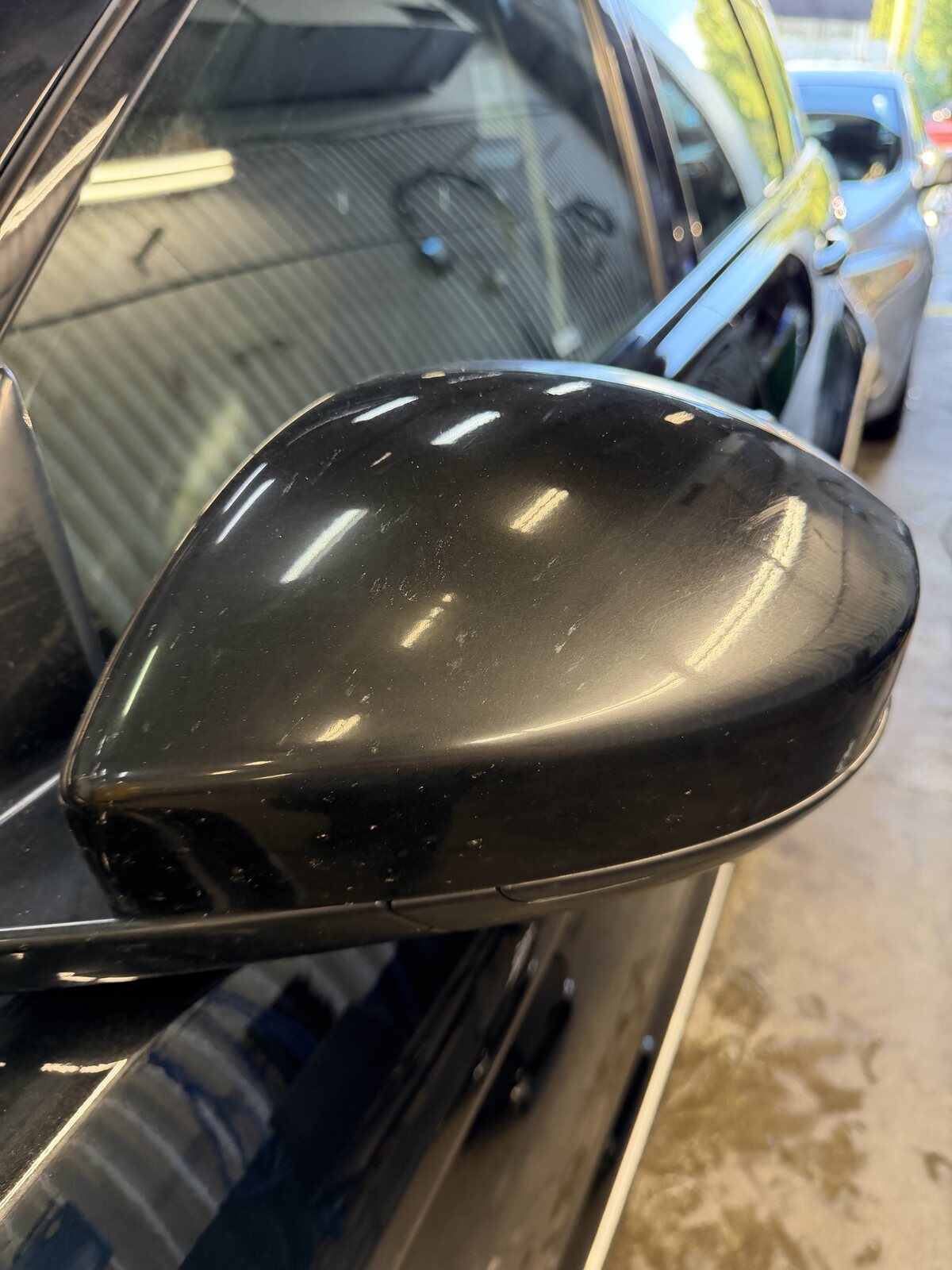Range Rover Evoque, sidospegel närbild